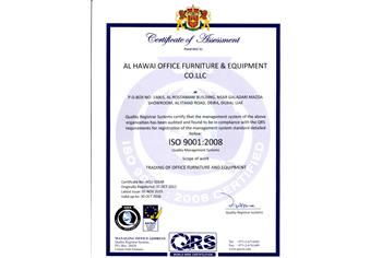 ISO Certificate 9001